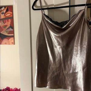 Beautiful lace trim Zara Tank!